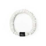 Silk Scrunchie S Size White