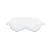 Svilena maska za spavanje bijela