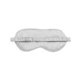 Svilena maska za spavanje siva