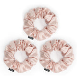 Pack of 3 Large Pink Scrunchies