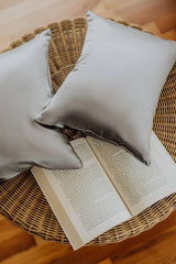 Silk Pillowcase Grey