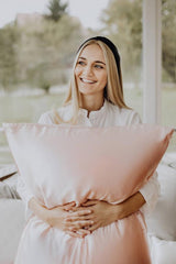 Silk Pillowcase Pink