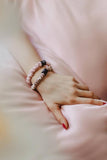 Silk Scrunchie S Size Pink
