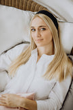 Silk Headband Black