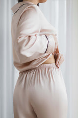 Luxe Silk Long Sleeve Pajama Set